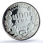 Bulgaria 1000 leva Year of the Child KM-232 UNICEF PR 68 PCGS silver coin 1997