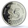 Malaysia 5 ringgit PATA Conference KM-40 Turtle PR 67 PCGS silver coin 1986