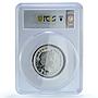 S 2001-P $2 Year of the Snake 2oz Ag, DCAM
