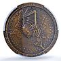 S 1956 Medal Mining Union of Katanga AE