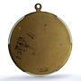 S 1898 Medal President Aguinaldo Gilt AE