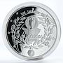 UEFA European Football Championship France Stars silver plated token 2016