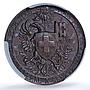 S 1887 Medal Geneva R-628d Bronzed AE