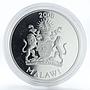 Malawi 5 Kwacha Lion Lioness Journey Through Africa silver proof coin 2006