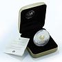 Australia 1 dollar Year of the Rooster Lunar Series I Gilded Silver 1 Oz 2005