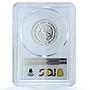 Mexico 1/4 onza Libertad Angel of Independence KM-611 PR68 PCGS silver coin 2011