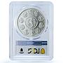 Mexico 1 onza Libertad Angel of Independence KM-639 MS 67 PCGS silver coin 2007