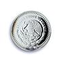 Mexico 1/10 onza Libertad Angel Independence KM-610 PR 69 PCGS silver coin 1996