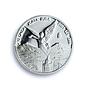 Mexico 1/10 onza Libertad Angel Independence KM-610 PR 70 PCGS silver coin 2001