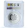 Armenia 100 dram Tortoise KM-122 Red Book Fauna Turtle PR 70 PCGS Ag coin 2006