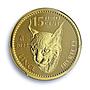 S 2022-M €0.15 Iberian Lynx - Rev Proof