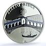 S 2014 $5 Rialto Bridge Colorized Ag, DCAM
