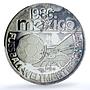 S (1986) Medal World Cup, Mexico Ag Franz Beckenbauer