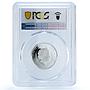 Cook Islands 1 dollar Royal Wedding KM-2660 Harry Megan PR 70 PCGS Ag coin 2018