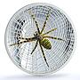 Cook Islands 5 dollars Wasp Spider KM-2399 Magnificent Life PR 70 PCGS coin 2016