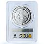Mexico 10 pesos Aguascalientes KM-720 Coat of Arms PR 69 PCGS silver coin 2005