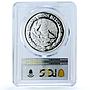 Mexico 10 pesos Queretaro Arteaga State KM-838 Church PR69 PCGS silver coin 2007