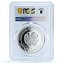 Armenia 100 dram Salmon KM-153 Red Book Fauna Fish PR 69 PCGS silver coin 2007