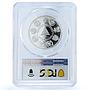 Nicaragua 10 cordobas Momotombo KM-128 Ibero-American PR69 PCGS silver coin 2017