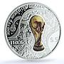 S 2018 $5 FIFA World Cup 2018 Trophy - Ag Colorized, DCAM