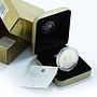 Australia 1 dollar Year of the Rooster Lunar Series I 1 Oz Silver Gilded 2005