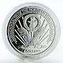 Mariana Islands 5 dollars Mysteries of World hologram proof silver coin 2005