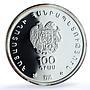 Armenia 100 dram Marshal Bagramian KM-77 Military PR 68 PCGS silver coin 1996