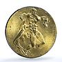Germany Weimar Westphalia 50 millions mark Funck-641.3 MS65 PCGS brass coin 1923