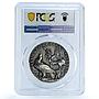 Germany Richthofen Kienast-288 1918 Empire Restrike AU 55 PCGS silver medal 1978