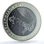 Kazakhstan 500 tenge Soyuz Apollo KM-130 Space PR 69 PCGS bimetal coin 2009