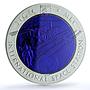Kazakhstan 500 tenge International Space Station PR 70 PCGS bimetal coin 2013