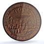 Netherlands William III Comets 1578 Brettauer-2248 MS 65 PCGS copper medal 1881