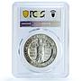 Germany Weimar Hindenburg Oak BERLIN Schl-99 SP 65 PCGS silver medal 1930