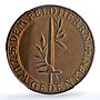 Germany Third Reich Erich Ludendorf Matte WIEN C-11 SP 65 PCGS copper medal 1937
