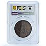 Germany Empire Leipzig Battle Patriotic Society SP 63 PCGS copper medal 1913