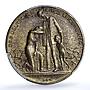 Germany Weimar Inflation 1 December MS 63 PCGS bronze medal 1923
