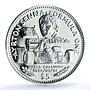 Liberia 5 dollars Ayrton Senna KM-78 Formula One Car PR 69 PCGS silver coin 1992