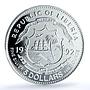 Liberia 5 dollars Ayrton Senna KM-78 Formula One Car PR 69 PCGS silver coin 1992