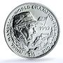 Liberia 10 dollars Mansell KM-75 Formula One Car PR 70 PCGS silver coin 1992