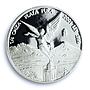 Mexico 1/4 onza Libertad Angel of Independence KM-611 PR69 PCGS silver coin 2001