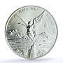 Mexico 1/4 onza Libertad Angel of Independence KM-611 MS68 PCGS silver coin 1998