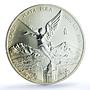 Mexico 1 onza Libertad Angel of Independence KM-639 MS 68 PCGS silver coin 2000