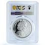 Isle of Man 1 crown Gandalf KM-1195 Lord of Rings PR 68 PCGS silver coin 2003