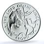 Isle of Man 1 crown Gandalf KM-1195 Lord of Rings PR 68 PCGS silver coin 2003