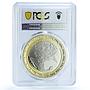 Mexico Monarch Butterfly Route Wildlife Fauna PR 70 PCGS bimetal medal ND (2024)