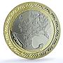 Mexico Monarch Butterfly Route Wildlife Fauna PR 70 PCGS bimetal medal ND (2024)