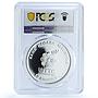 Malaysia 10 ringgit Table Tennis Cup KM-225 Sports PR 70 PCGS silver coin 2016