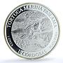 Nicaragua 10 cordobas Sea Turtle Paslama F15 KM-116 PR 69 PCGS silver coin 2016