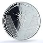 Qatar 1 riyal Trophy Football World Cup KM-105 MS 68 PCGS silver coin 2022