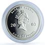 Zambia 2000 kwacha Elephant KM-184 African Wildlife Fauna proof silver coin 2003